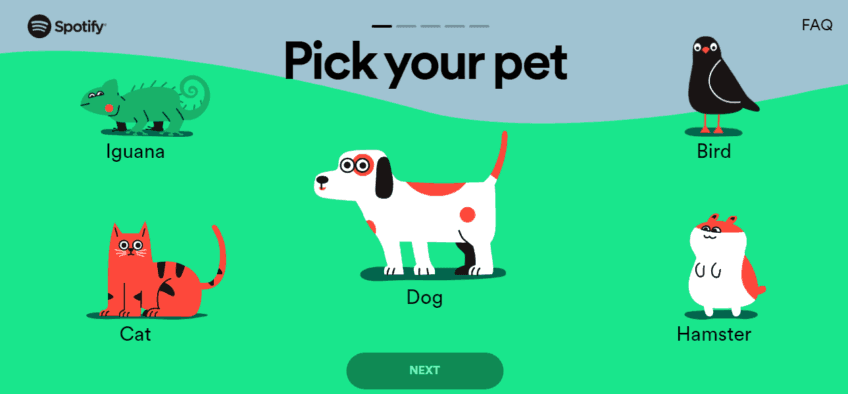 spotify, playlista dla zwierząt domowych
