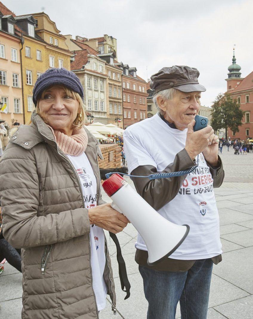 Marek Frąckowiak i Paulina Król