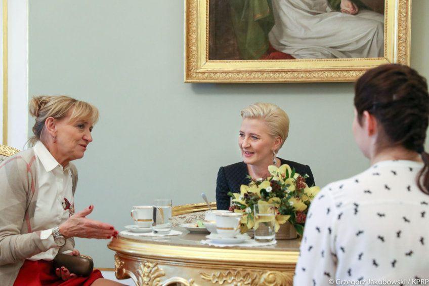 W pałacu prezydenckim