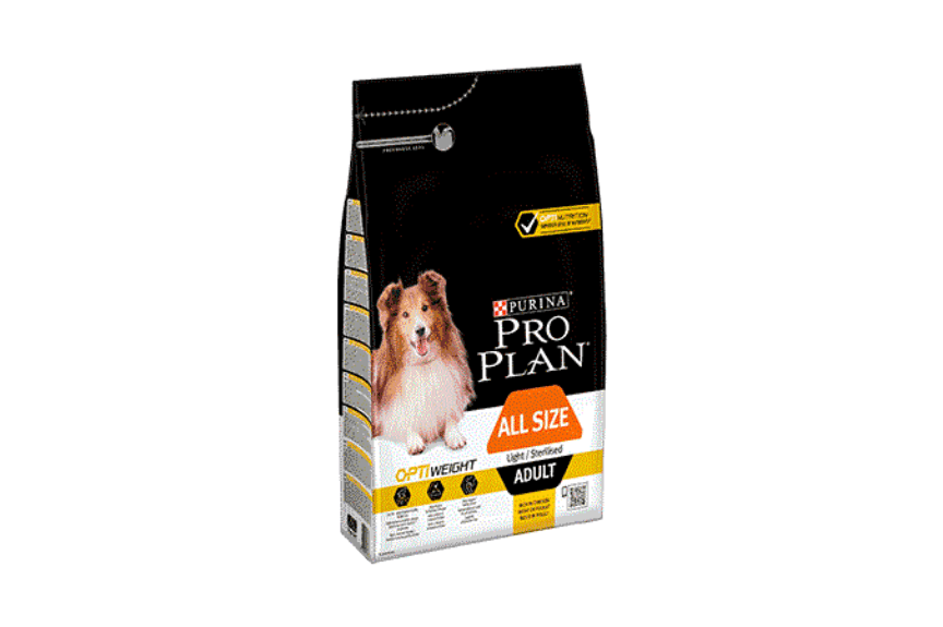 Purina Pro Plan All Sizes Adult Light/Sterilised z Optiweight sucha karma