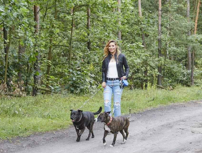 Karolina Pilarczyk z psami