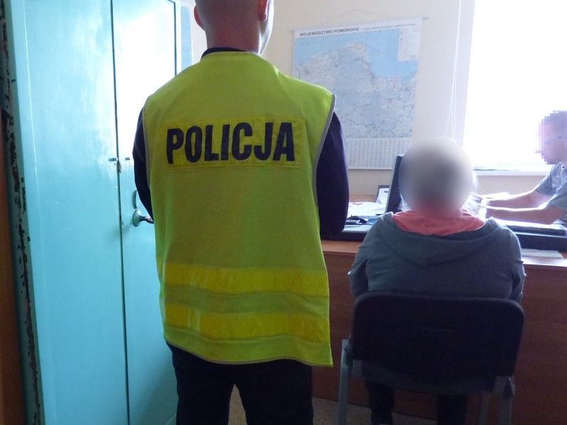 Zatrzymana kobieta