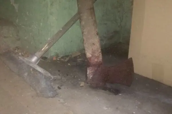 Zabity siekierą, bo przeszkadzał