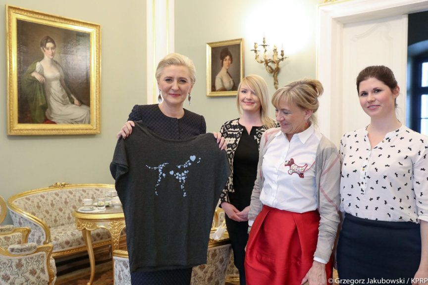 Z wizytą u Pierwszej Damy