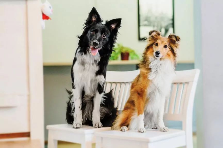 Border i owczarek szetlandzki