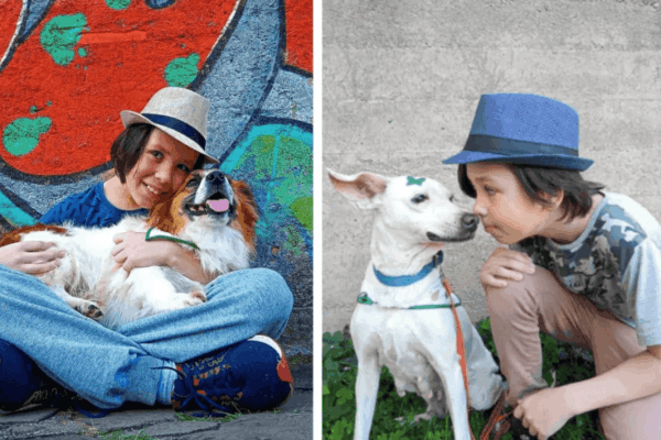 11-latek kąpie bezdomne psy