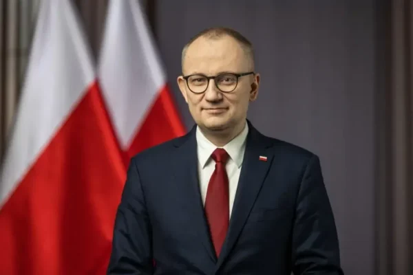 Wiceminister Błażej Poboży