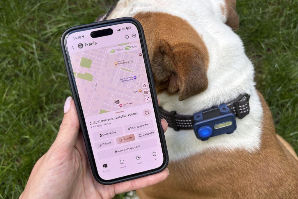lokalizator GPS dla psa MOVA